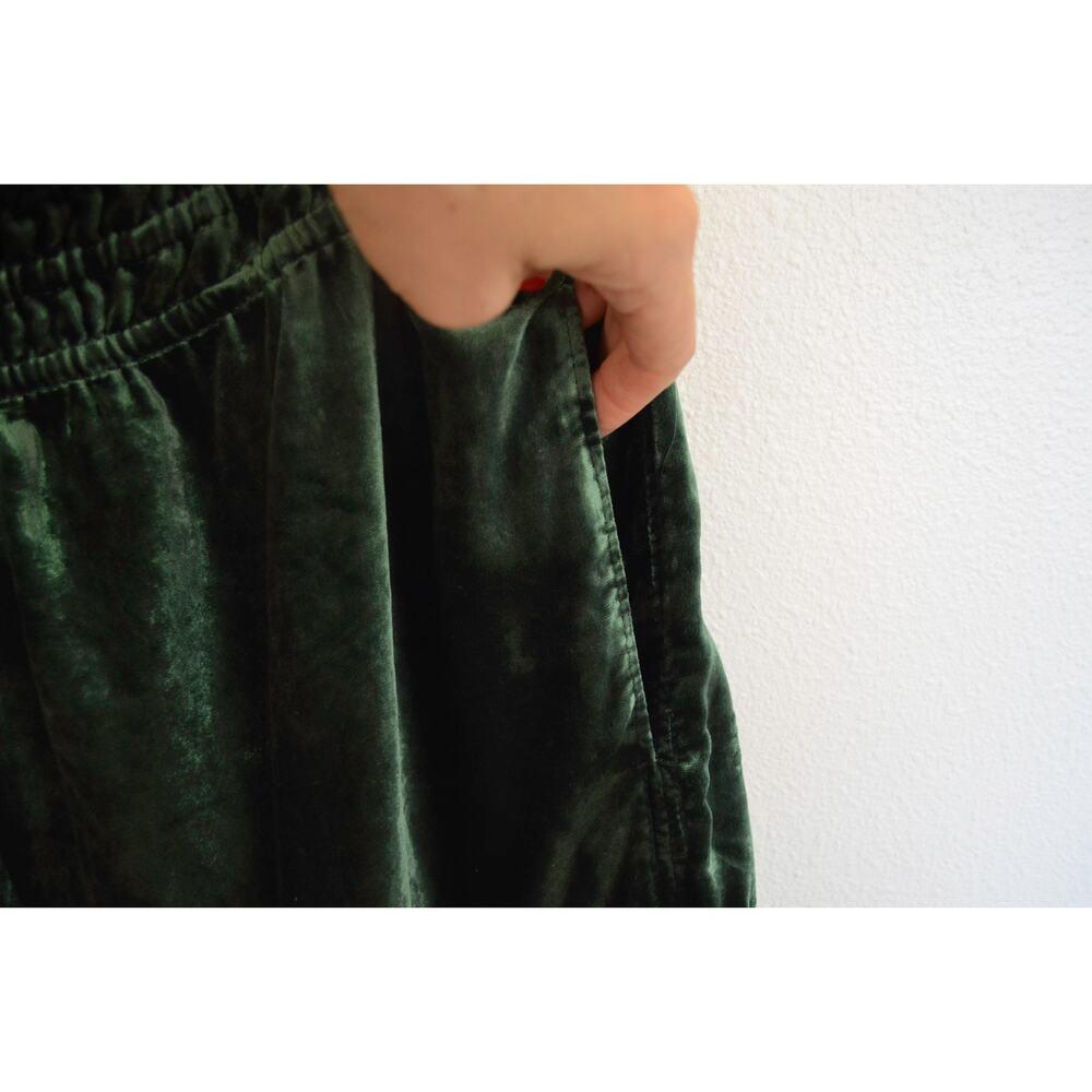 Anthropologie The‎ Somerset Maxi Skirt: Velvet Green Size XL - Picture 4 of 5